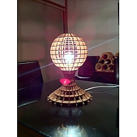 Lamp with globe detail - 3mm