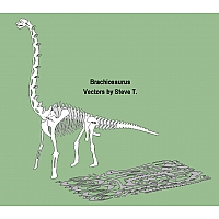 Brachiosaurus Vectors