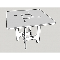 Bauhaus 800 Table