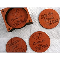 Blank Coasters to add tour own designs to or as a Summer KTKQ project