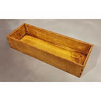 Wooden box for sorting