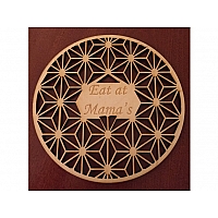 Trivet Asanoha with Engraving Area