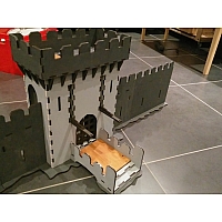 Lasercut castle